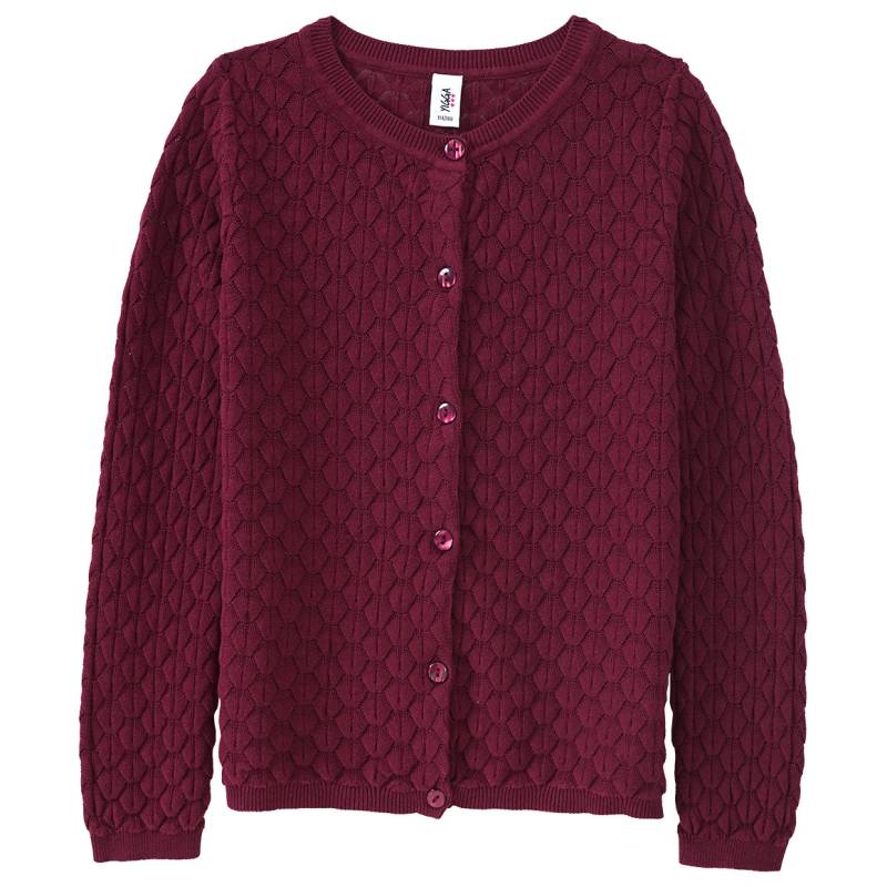 Mädchen Strickjacke mit Wabenstruktur Mädchen Strickjacke mit Wabenstruktur von Yigga