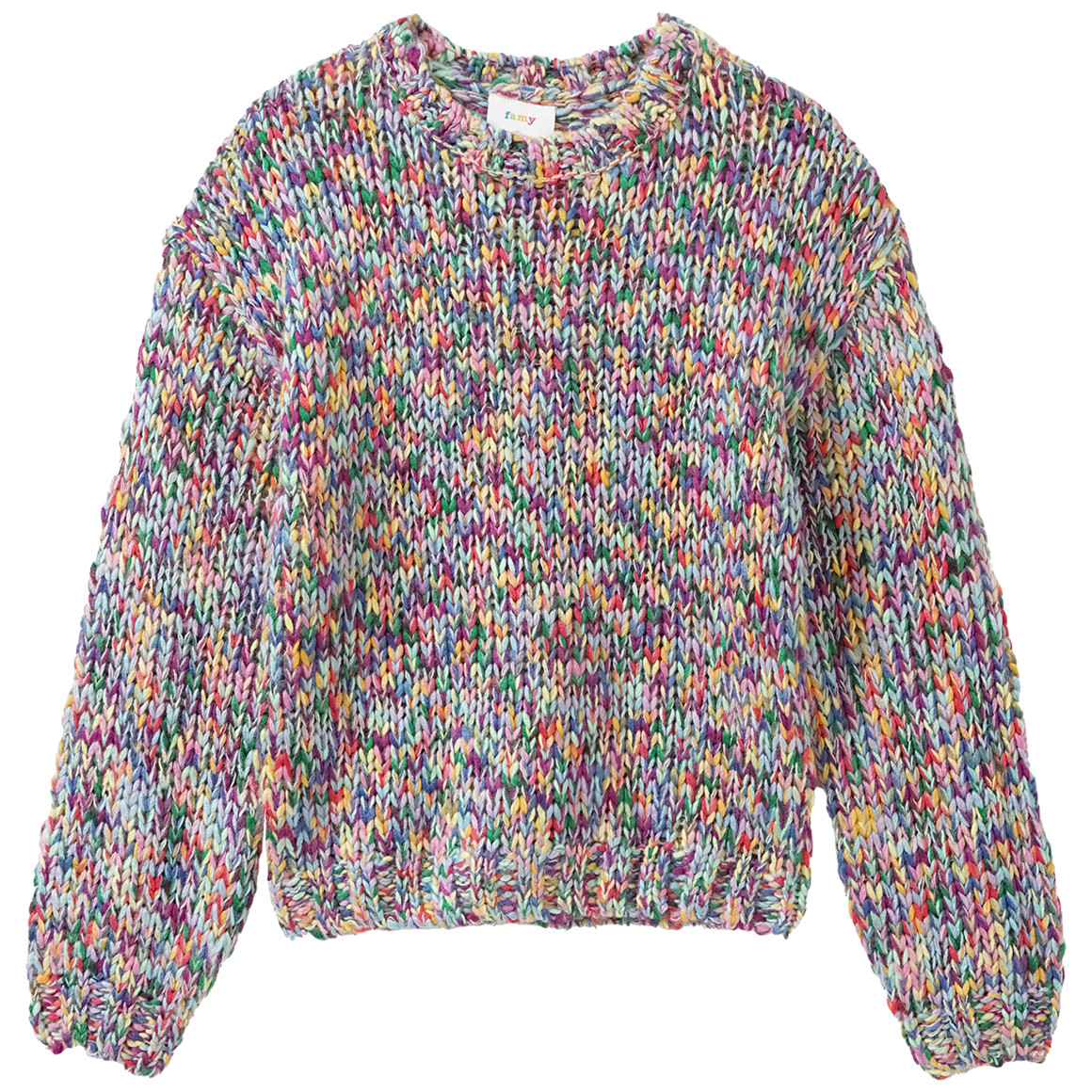 Mädchen Strickpullover in bunten Farben Mädchen Strickpullover in bunten Farben von Yigga