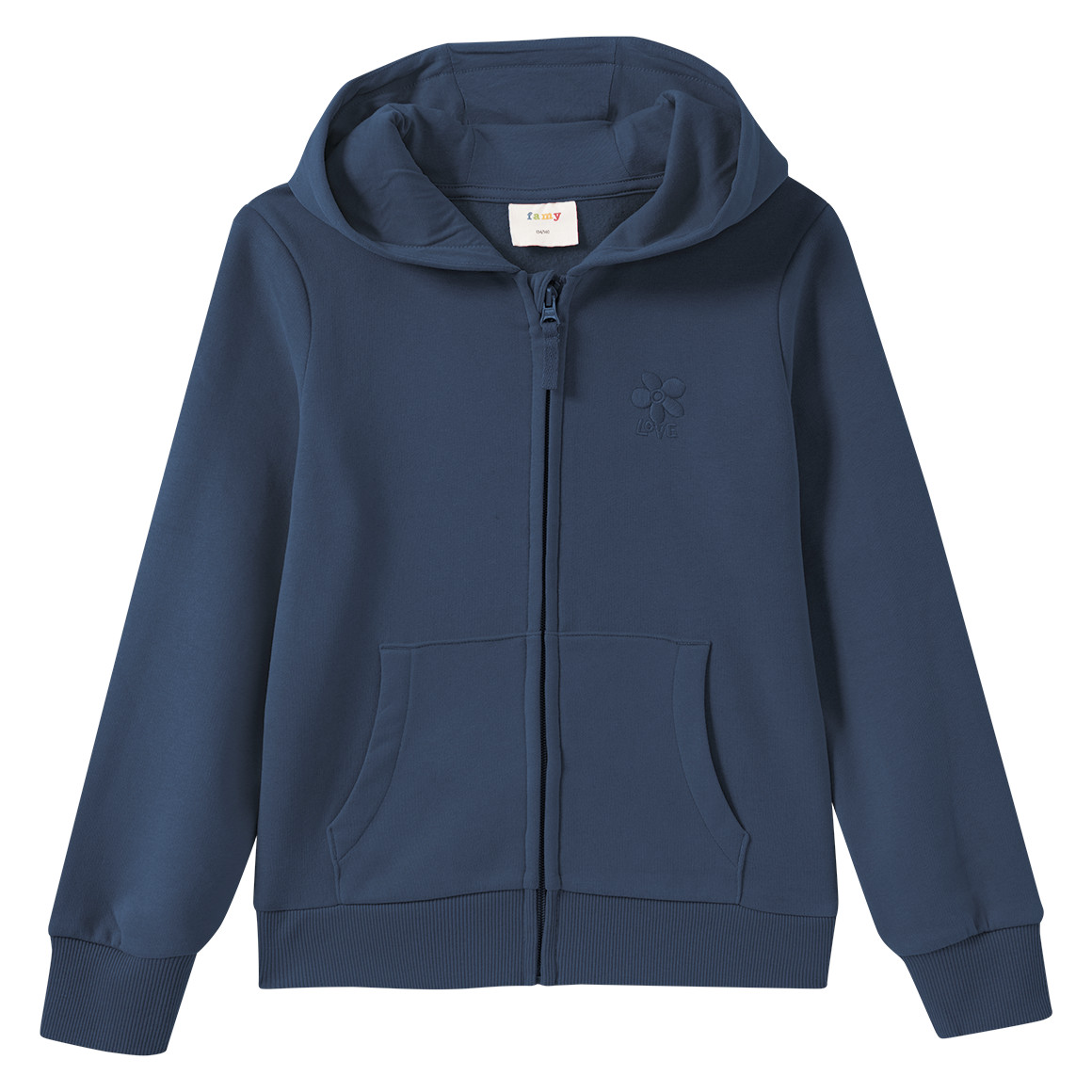Mädchen Sweatjacke im Basic-Look Mädchen Sweatjacke im Basic-Look von Yigga