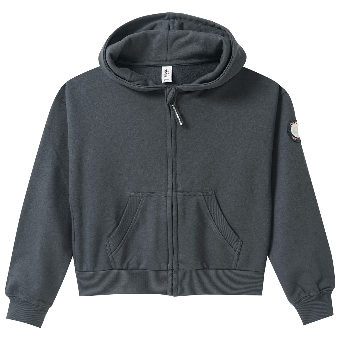 Mädchen Sweatjacke mit Aufnäher Mädchen Sweatjacke mit Aufnäher von Yigga