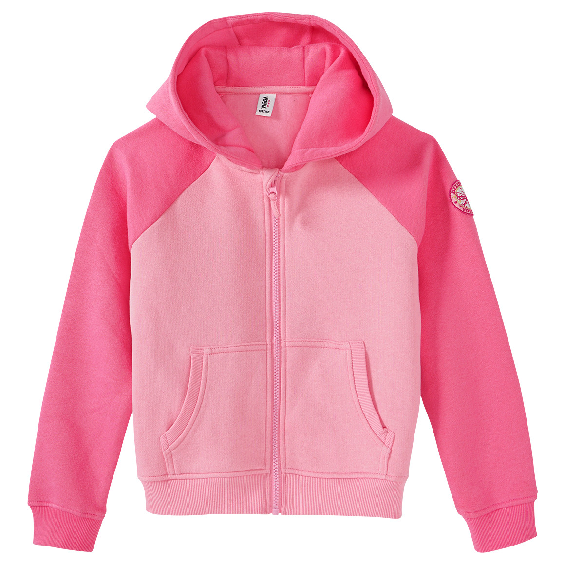 Mädchen Sweatjacke mit Kapuze von Yigga