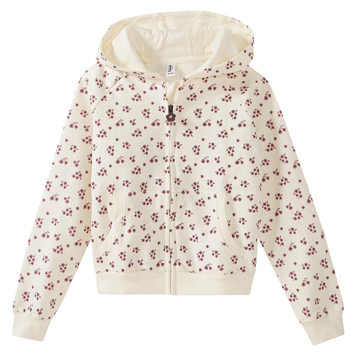 Mädchen Sweatjacke mit Kapuze von Yigga