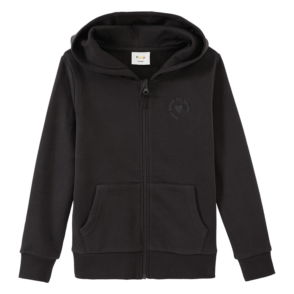 Mädchen Sweatjacke mit Kapuze von Yigga