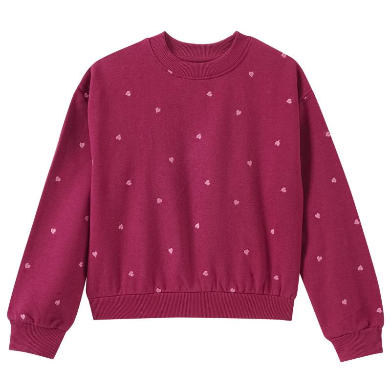 Mädchen Sweatshirt mit Herz-Stickerei Mädchen Sweatshirt mit Herz-Stickerei von Yigga