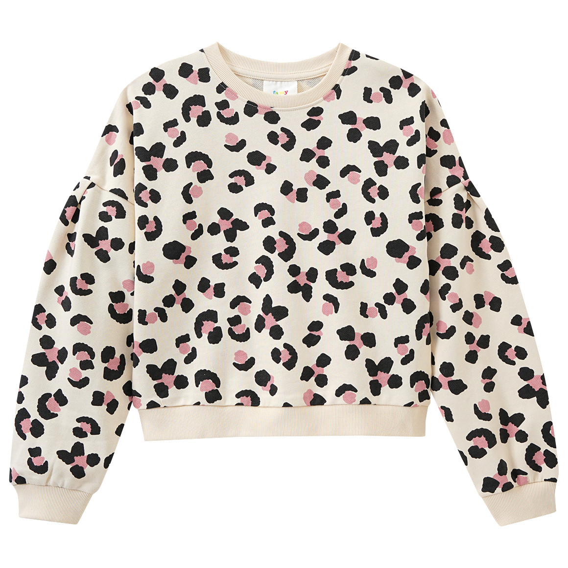Mädchen Sweatshirt mit Leo-Muster Mädchen Sweatshirt mit Leo-Muster von Yigga