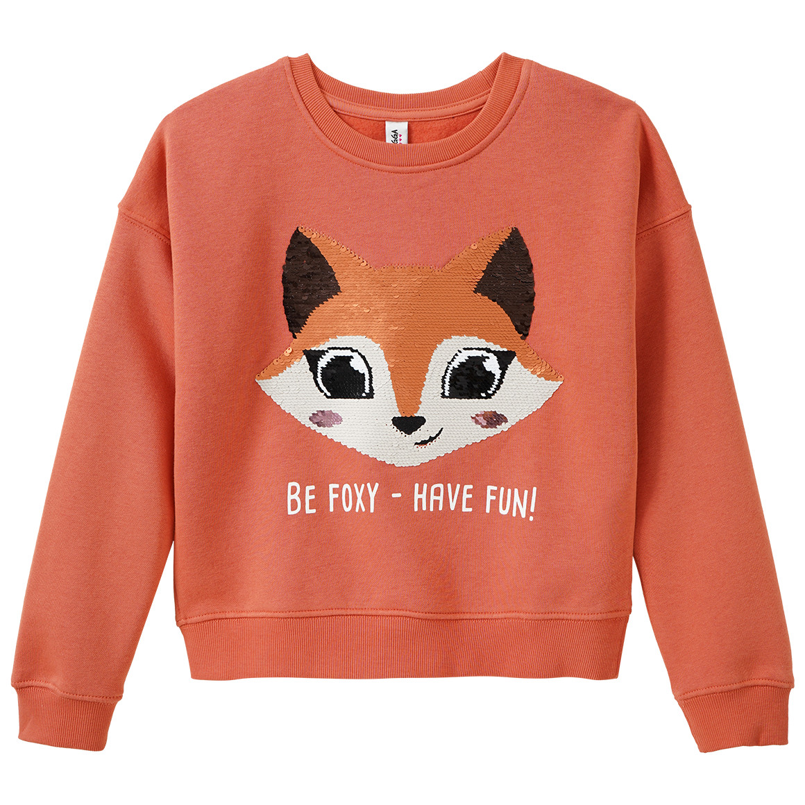 Mädchen Sweatshirt mit Wendepailletten von Yigga