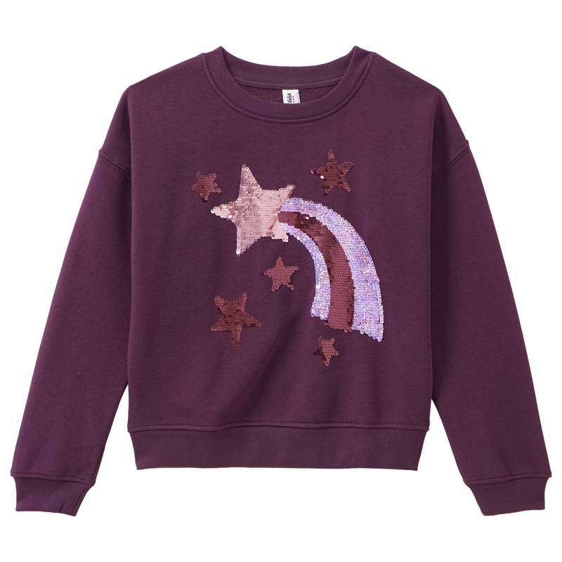 Mädchen Sweatshirt mit Wendepailletten Mädchen Sweatshirt mit Wendepailletten von Yigga