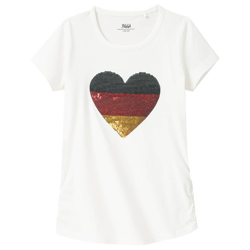 Mädchen T-Shirt im Fußball-Design Mädchen T-Shirt im Fußball-Design von Yigga