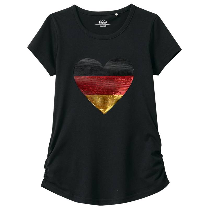 Mädchen T-Shirt im Fußball-Design Mädchen T-Shirt im Fußball-Design von Yigga