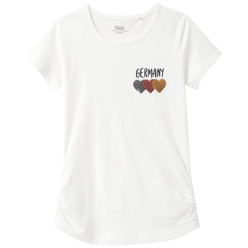 Mädchen T-Shirt im Fußball-Design Mädchen T-Shirt im Fußball-Design von Yigga