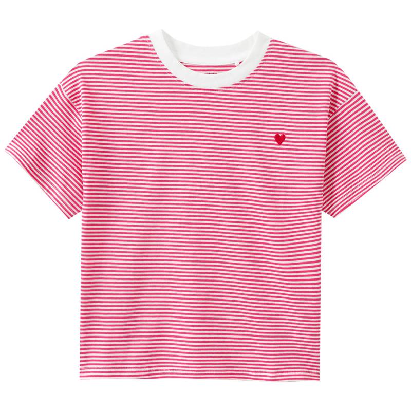 Mädchen T-Shirt im Ringel-Look Mädchen T-Shirt im Ringel-Look von Yigga