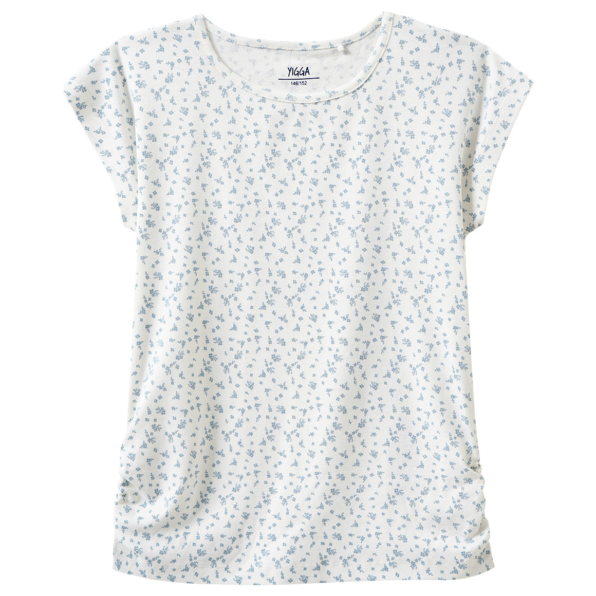 Mädchen T-Shirt mit Allover-Print Mädchen T-Shirt mit Allover-Print von Yigga