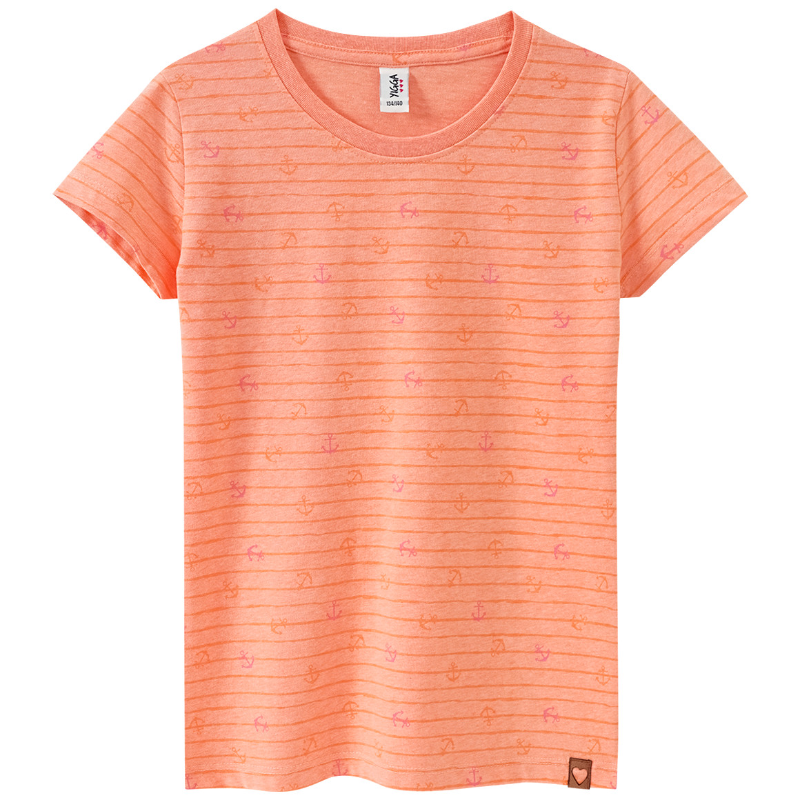 Mädchen T-Shirt mit Anker-Print Mädchen T-Shirt mit Anker-Print von Yigga
