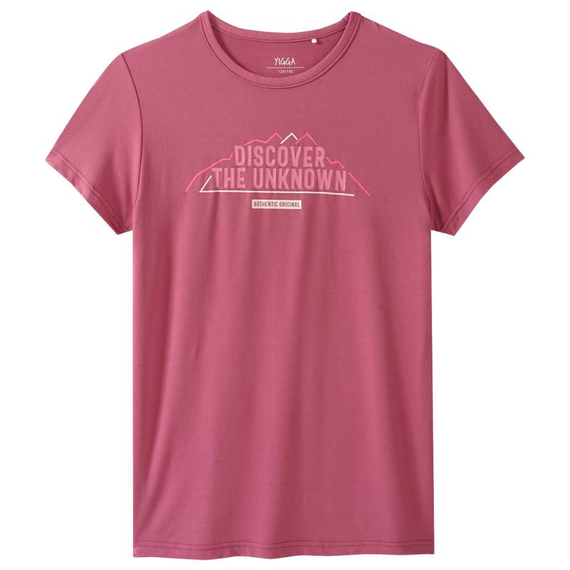 Mädchen T-Shirt mit Berg-Motiv von Yigga
