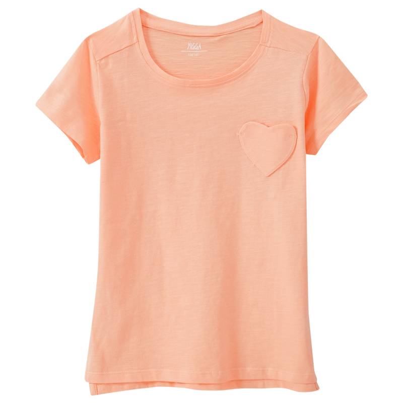 Mädchen T-Shirt mit Herz-Tasche von Yigga
