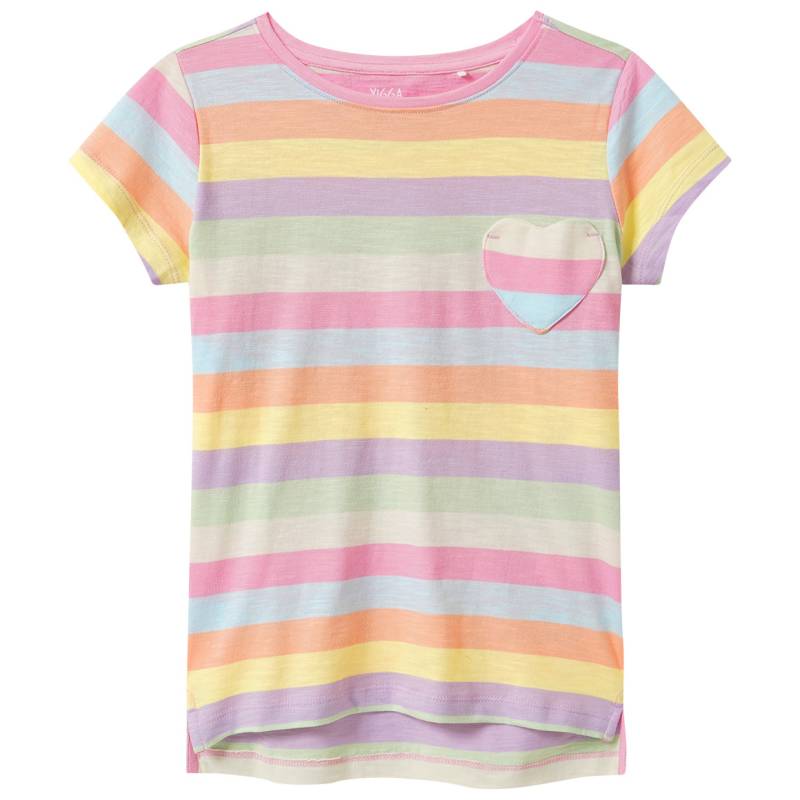 Mädchen T-Shirt mit Herz-Tasche von Yigga