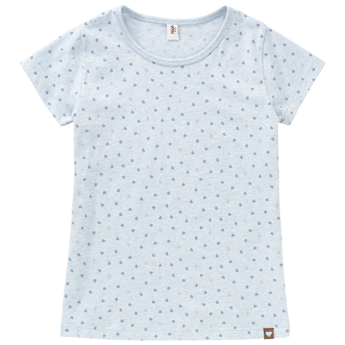 Mädchen T-Shirt mit Herzen Mädchen T-Shirt mit Herzen von Yigga