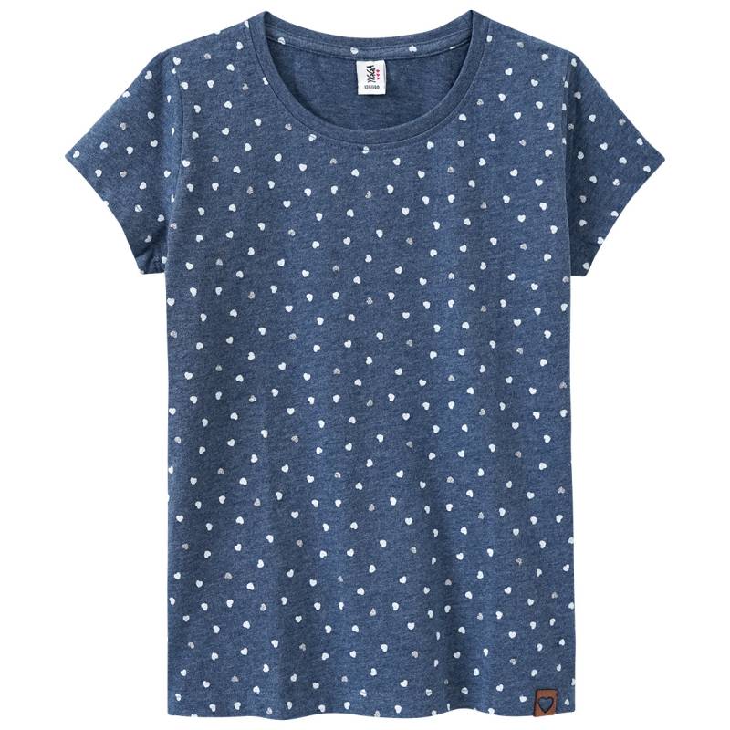 Mädchen T-Shirt mit Herzen von Yigga