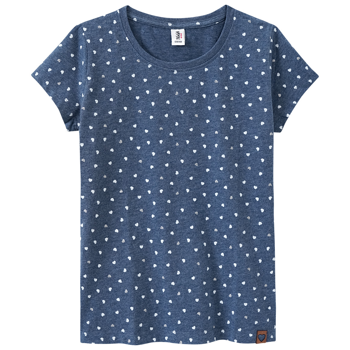 Mädchen T-Shirt mit Herzen Mädchen T-Shirt mit Herzen von Yigga