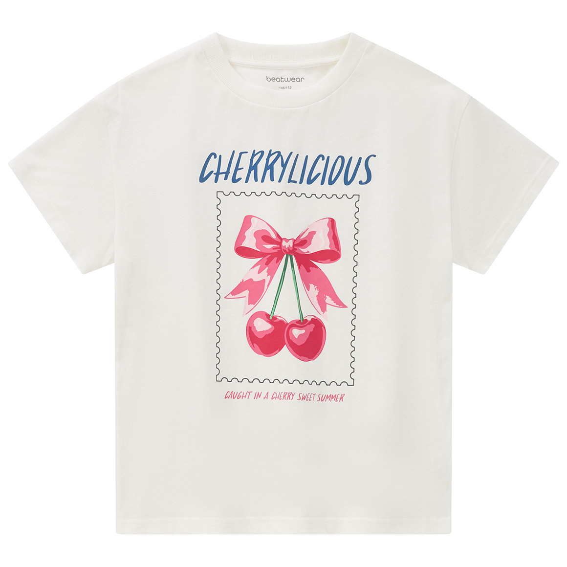 Mädchen T-Shirt mit Kirsch-Print Mädchen T-Shirt mit Kirsch-Print von Yigga