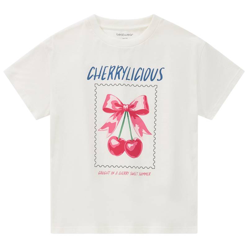 Mädchen T-Shirt mit Kirsch-Print Mädchen T-Shirt mit Kirsch-Print von Yigga