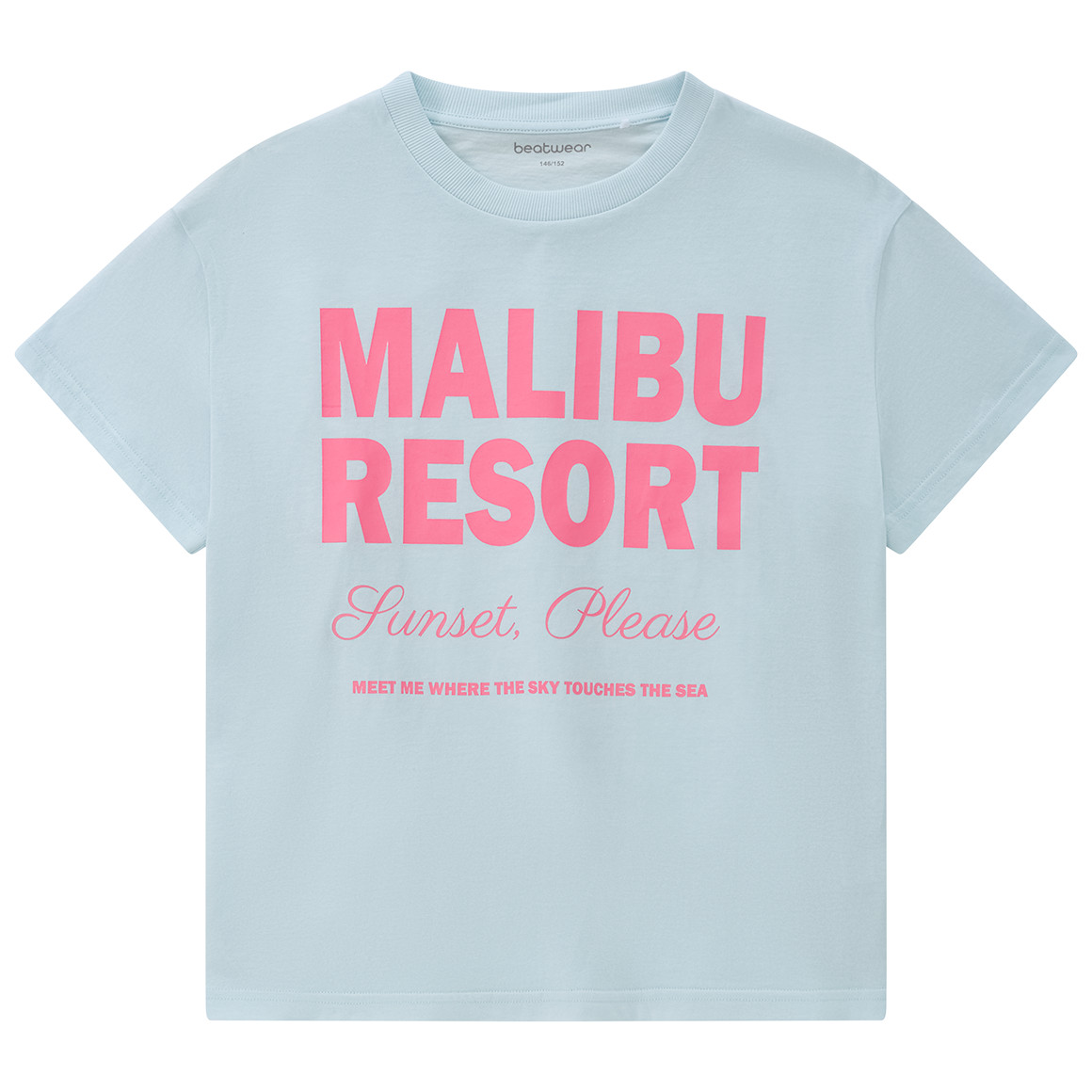 Mädchen T-Shirt mit Schriftzug-Print Mädchen T-Shirt mit Schriftzug-Print von Yigga