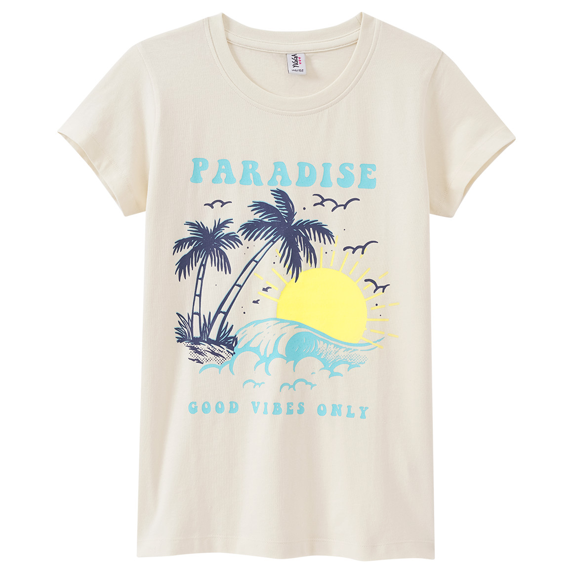 Mädchen T-Shirt mit Sommer-Motiv von Yigga