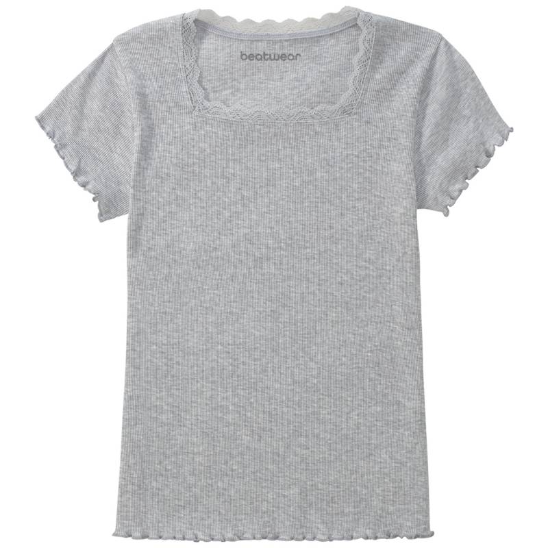 Mädchen T-Shirt mit Spitze von Yigga