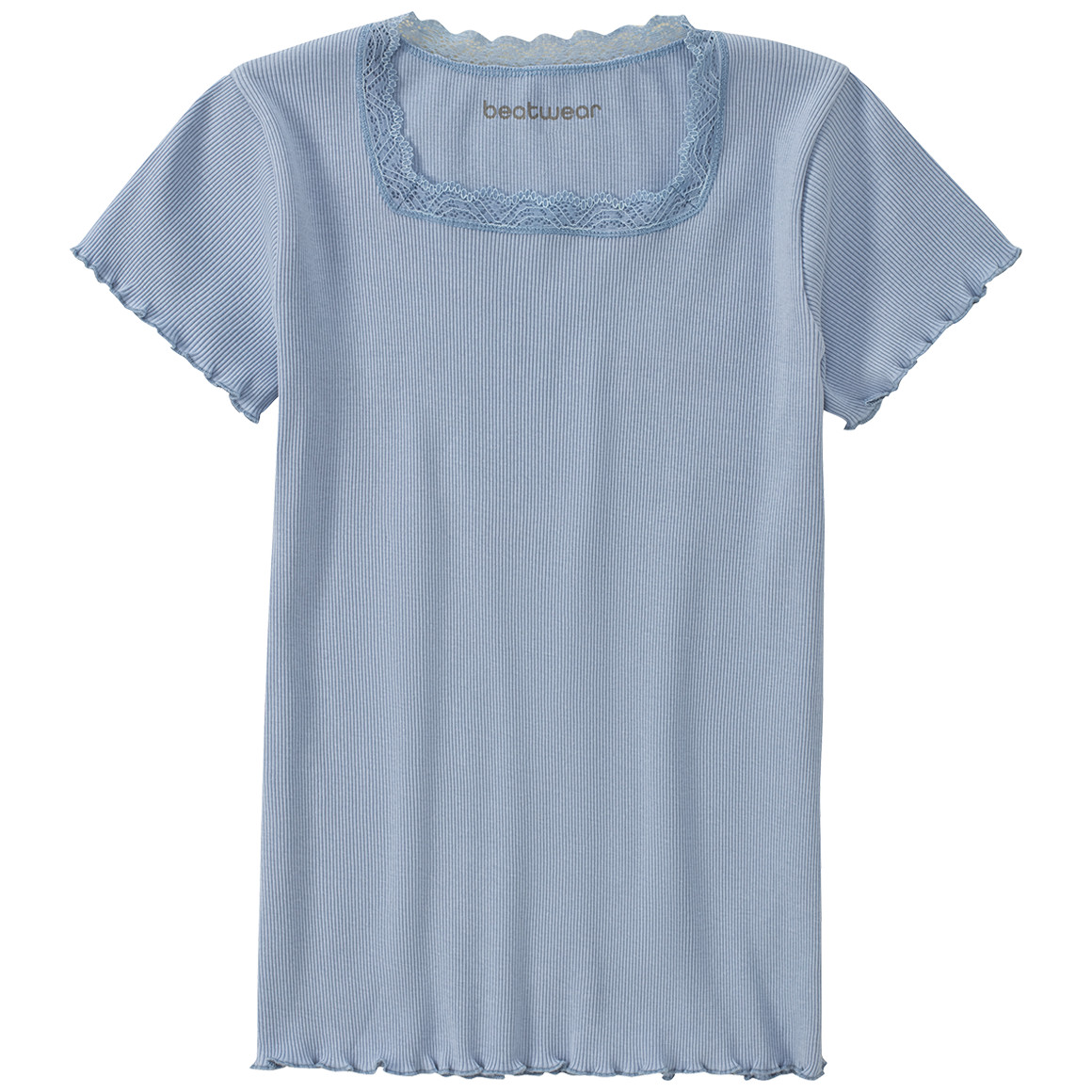 Mädchen T-Shirt mit Spitze Mädchen T-Shirt mit Spitze von Yigga