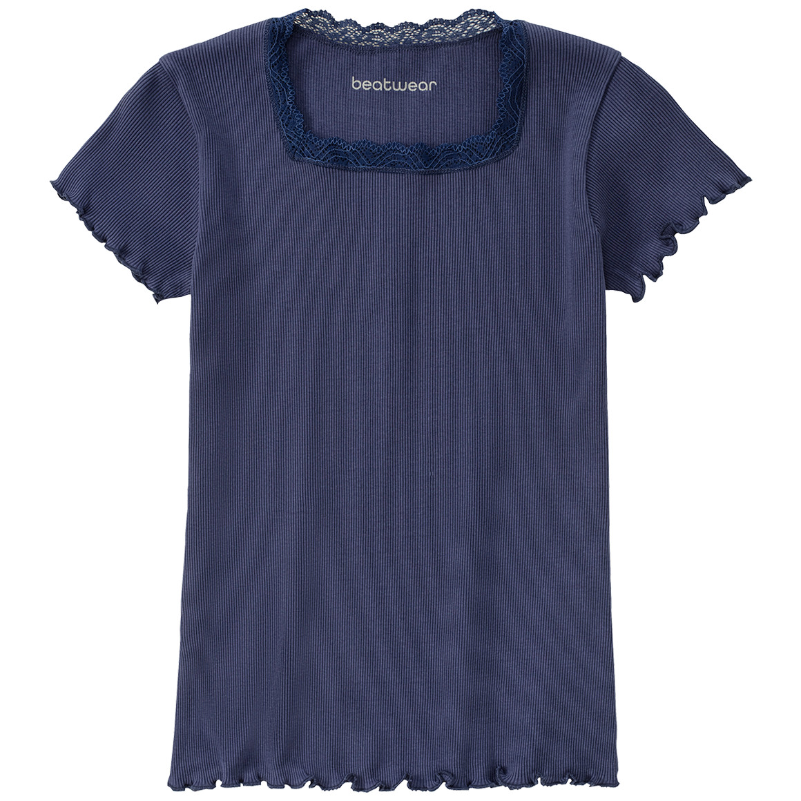 Mädchen T-Shirt mit Spitze von Yigga