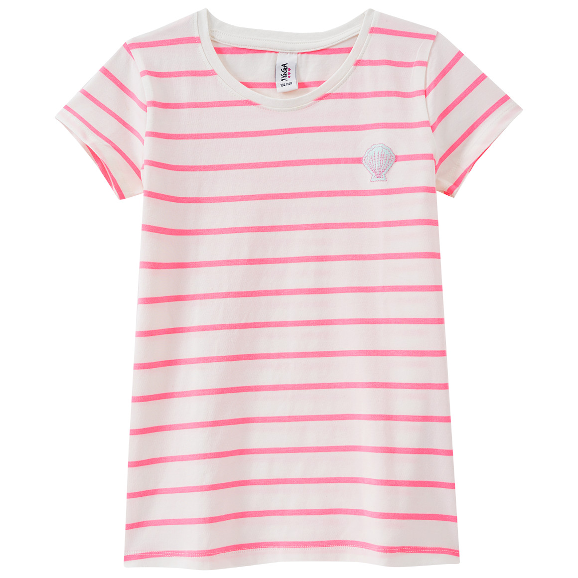 Mädchen T-Shirt mit Streifen von Yigga