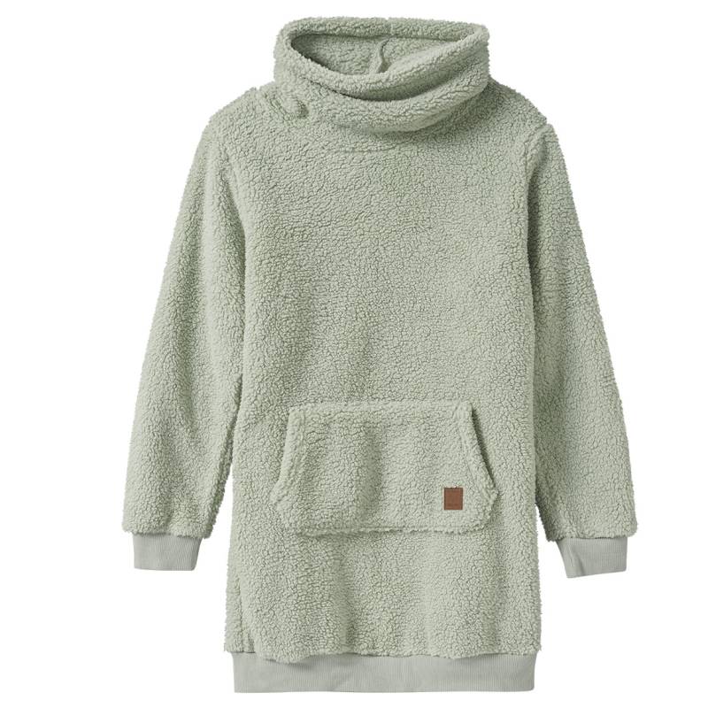 Mädchen Teddy-Kleid mit Schalkragen von Yigga