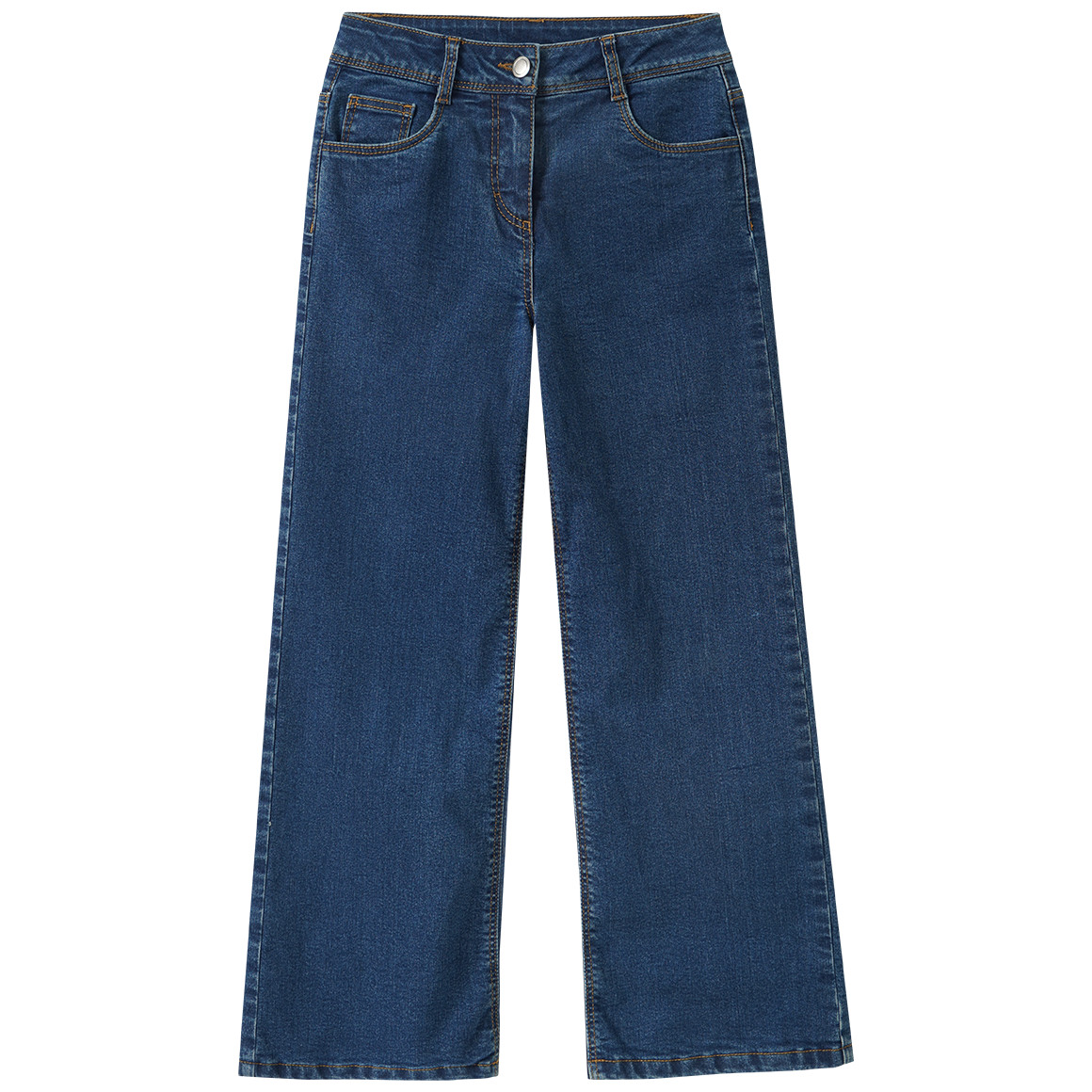 Mädchen Thermo-Jeans im Wide-Leg-Fit Mädchen Thermo-Jeans im Wide-Leg-Fit von Yigga
