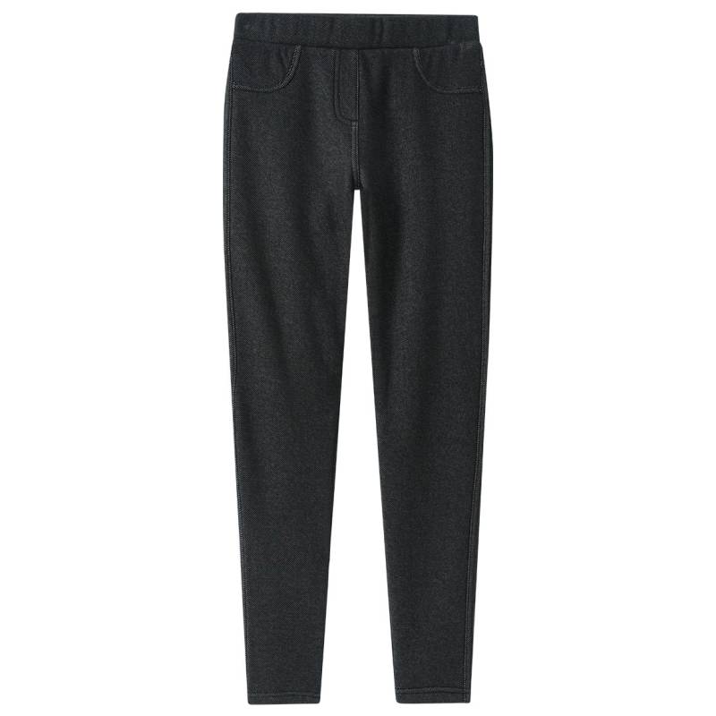 Mädchen Thermo-Leggings in Denim-Optik von Yigga
