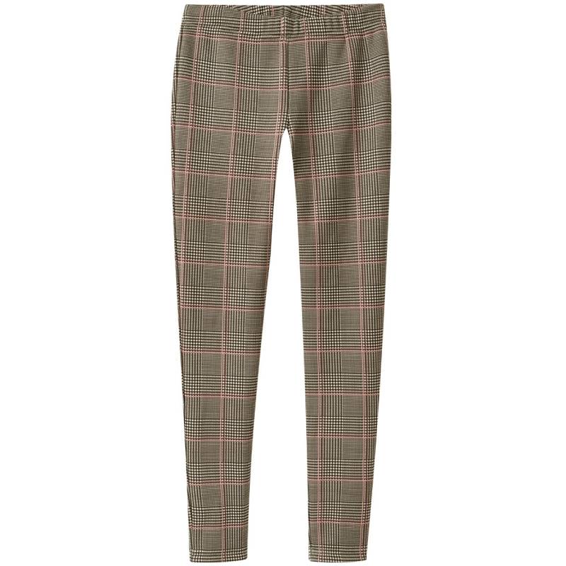 Mädchen Thermo-Leggings in kariertem Design von Yigga