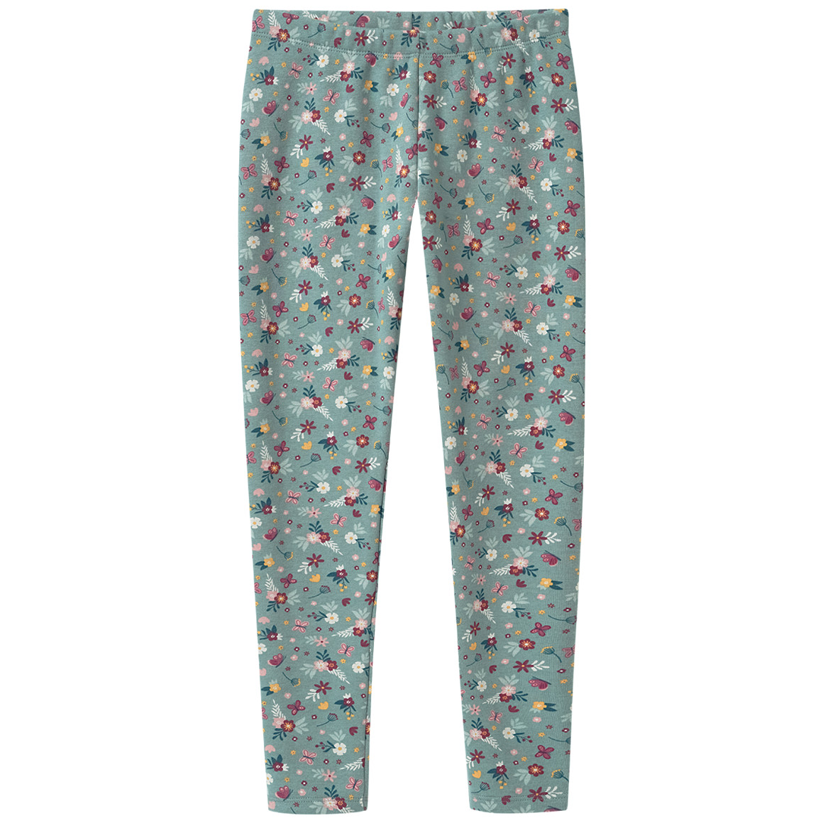 Mädchen Thermo-Leggings mit Allover-Print Mädchen Thermo-Leggings mit Allover-Print von Yigga