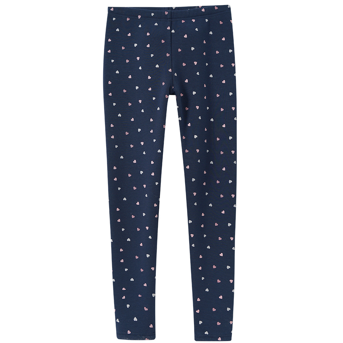 Mädchen Thermo-Leggings mit Herzen von Yigga
