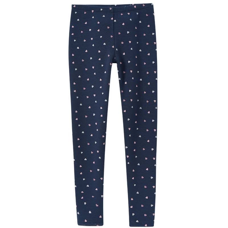 Mädchen Thermo-Leggings mit Herzen von Yigga