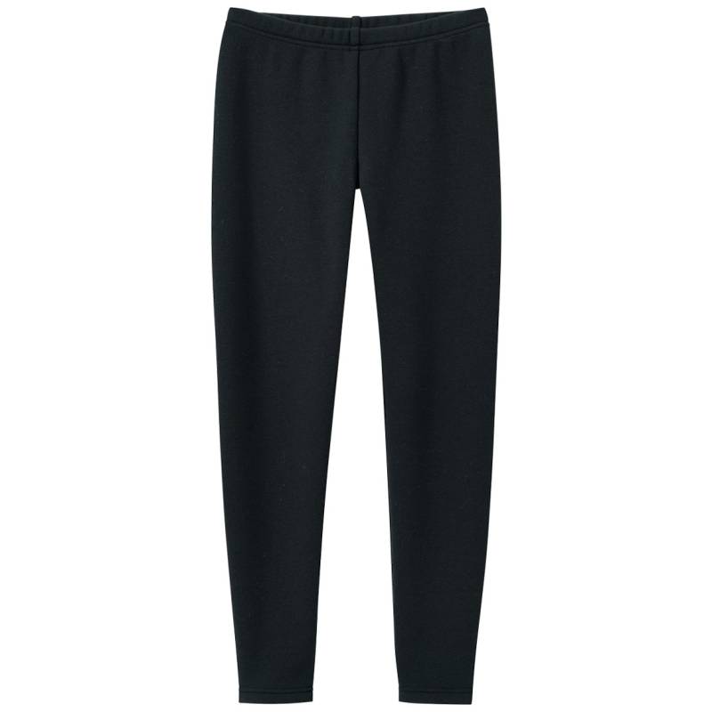 Mädchen Thermo-Leggings unifarben von Yigga