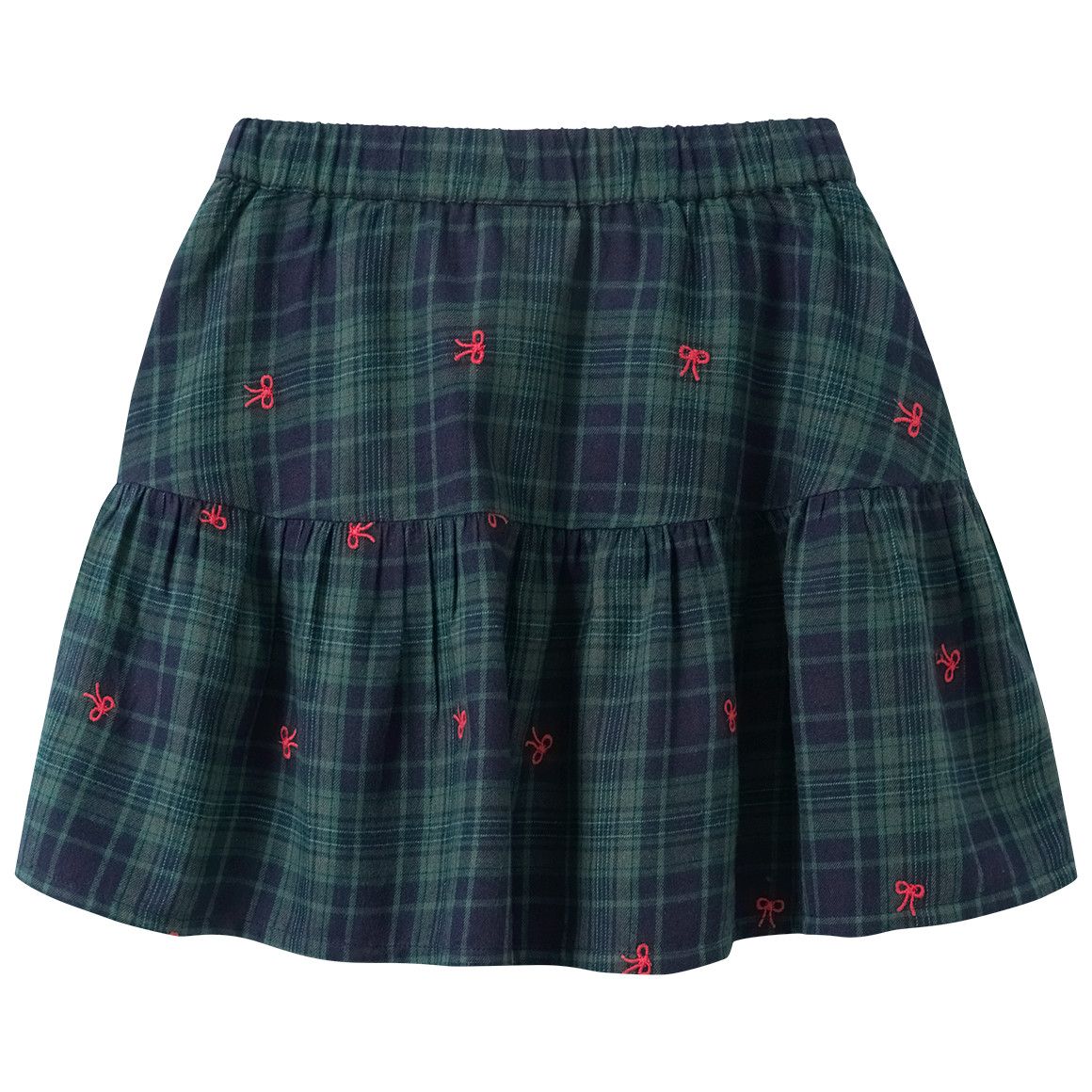 Mädchen Weihnachtsrock mit Stickerei Mädchen Weihnachtsrock mit Stickerei von Yigga