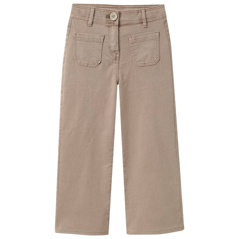 Mädchen Wide-Leg-Jeans mit verstellbarem Bund von Yigga