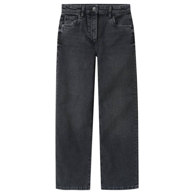Mädchen Wide-Leg-Jeans mit verstellbarem Bund Mädchen Wide-Leg-Jeans mit verstellbarem Bund von Yigga