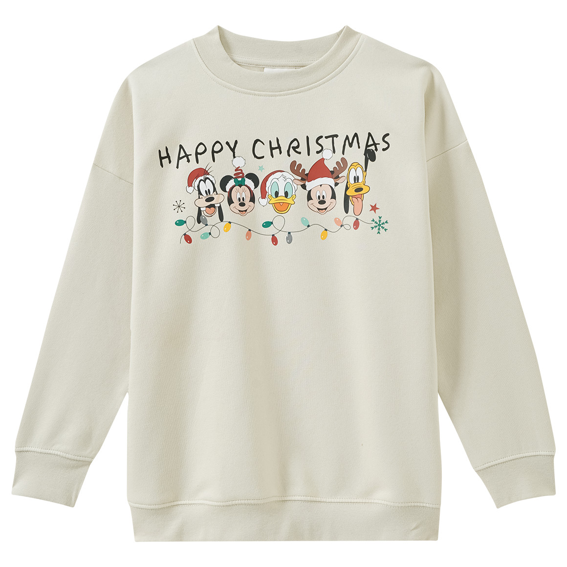 Micky Maus Weihnachtssweatshirt mit Print Micky Maus Weihnachtssweatshirt mit Print von Yigga