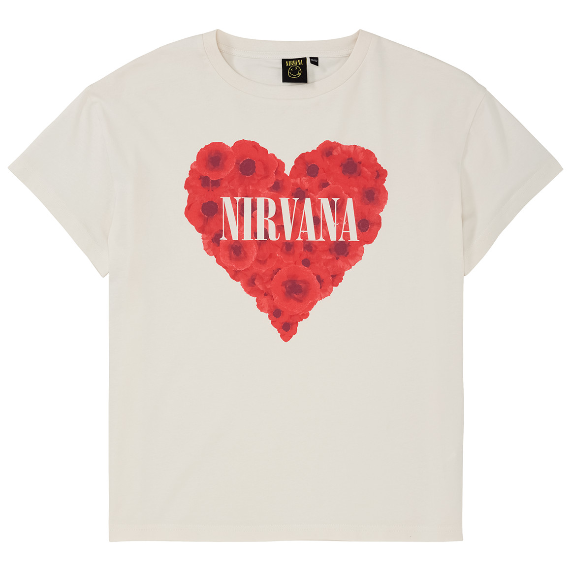 Nirvana T-Shirt mit großem Print von Yigga