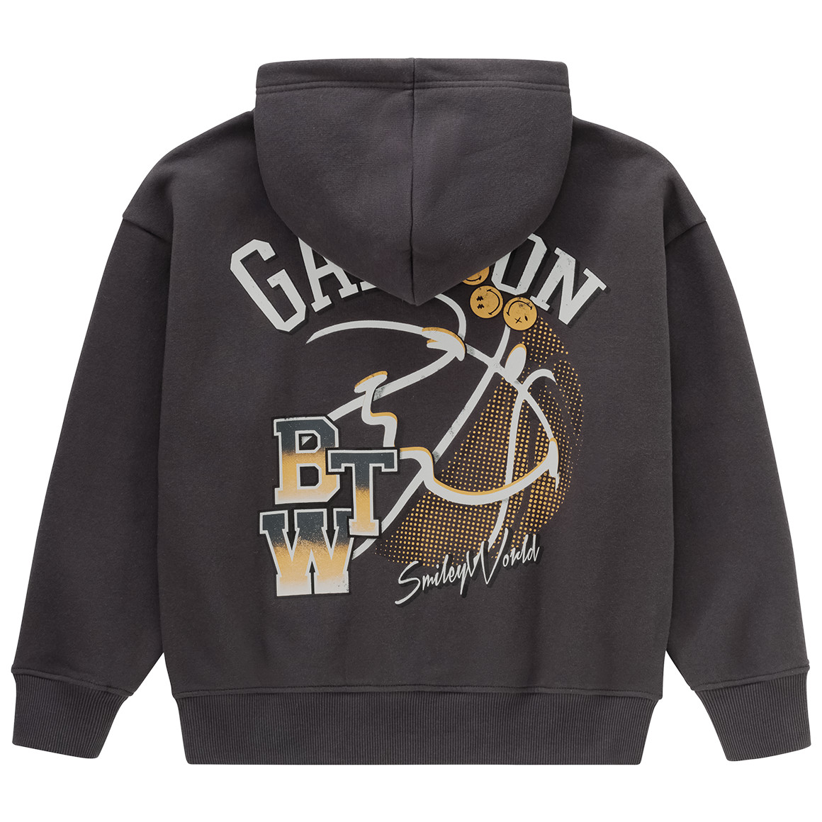 SmileyWorld Hoodie mit großem Rücken-Print SmileyWorld Hoodie mit großem Rücken-Print von Yigga