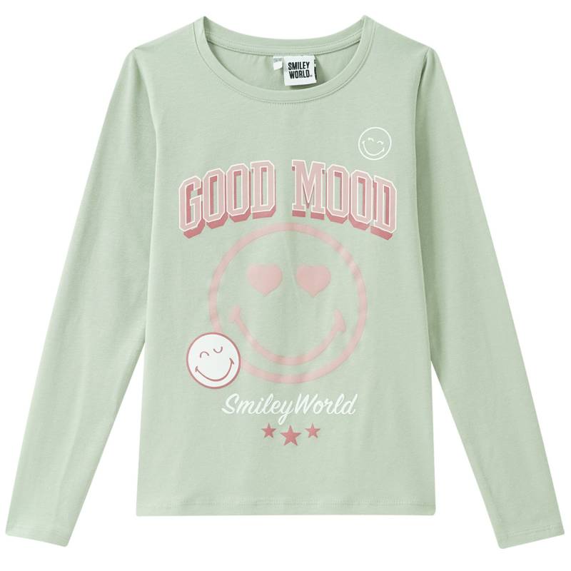 SmileyWorld Langarmshirt mit Front-Print von Yigga