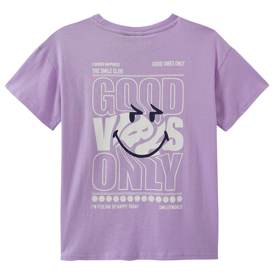 SmileyWorld T-Shirt mit Rücken-Print von Yigga
