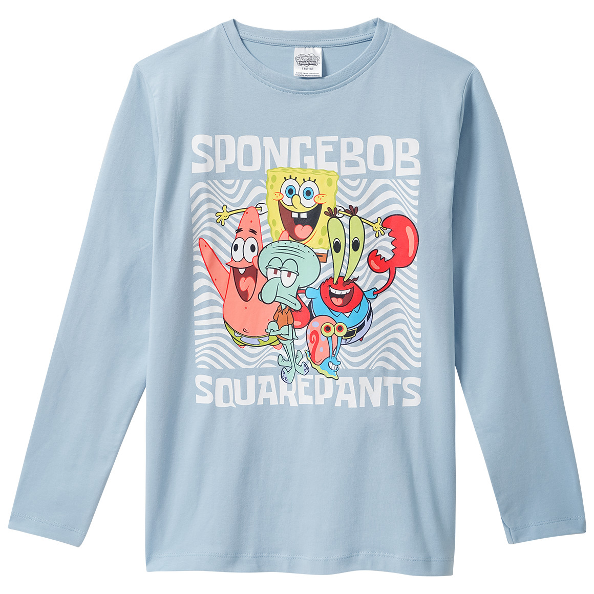 SpongeBob Schwammkopf Langarmshirt mit Print SpongeBob Schwammkopf Langarmshirt mit Print von Yigga