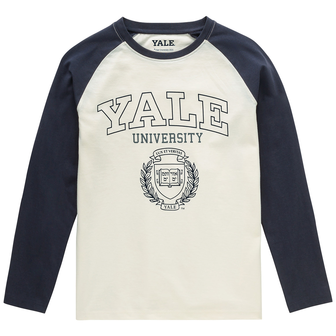 Yale Langarmshirt im College-Style von Yigga