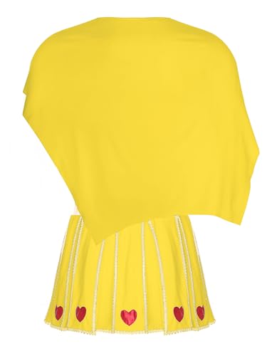 Yihuimin Herren Cupid Kostüm Halloween Kurze Umhang Mit Faltenrock Liebesbote Kostüm Cosplay Set Karnevalskostüm Mottopartys Rave Outfit von Yihuimin